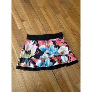 Sofibella Skort Women's Floral Succulent Tennis Golf Pickleball Size XS